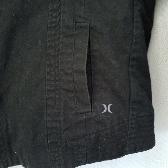 Hurley Black Cotton Jacket - Picture 4 of 8
